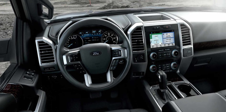 F-150 interior