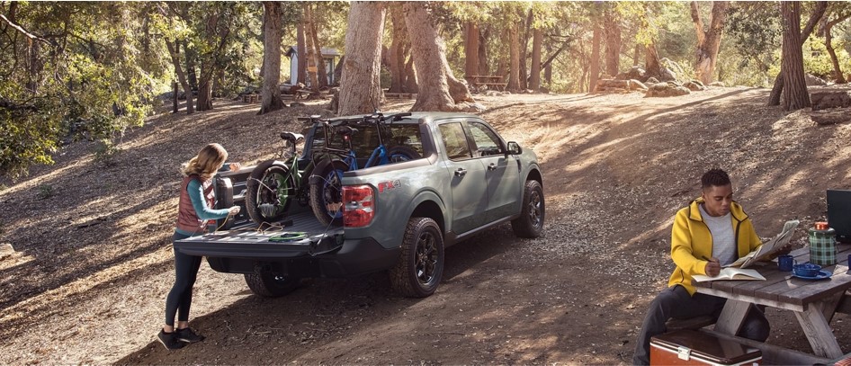 2022 Ford Maverick - Two Available 400W 110V Outlets