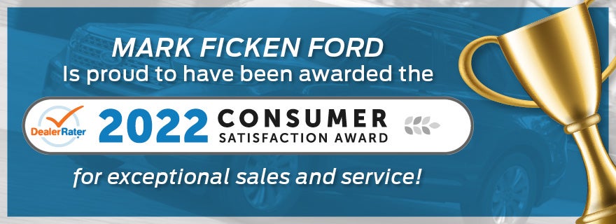 2022 DealerRater Consumer Satisfaction Award for exceptional sales and service