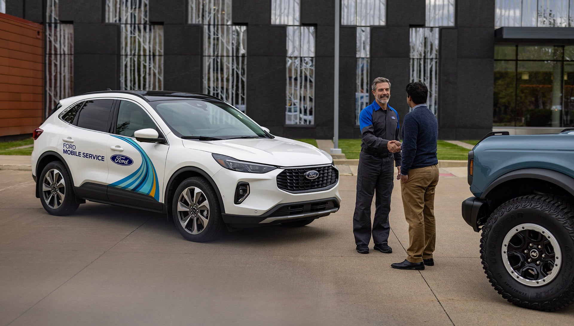 Close Up Shot of Cars in Mark Ficken Ford Lincoln Service Center